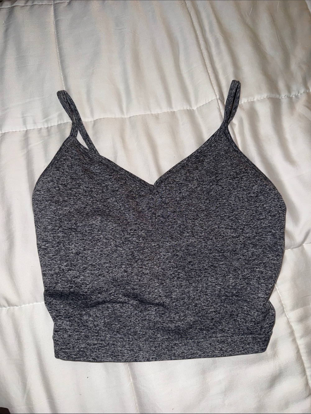 Splits59 Charcoal Gray V-Neck Camisole